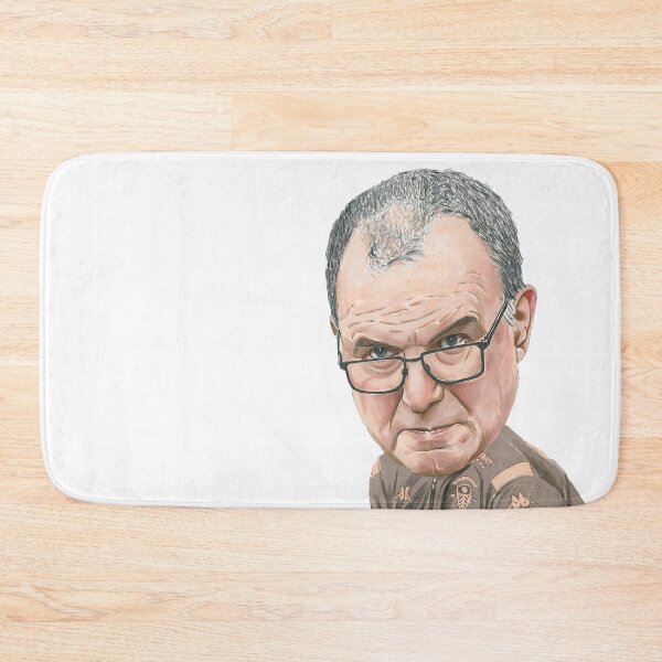 Item preview, Marcelo Bielsa - Leeds United designed and sold by Paul Aitch Art.