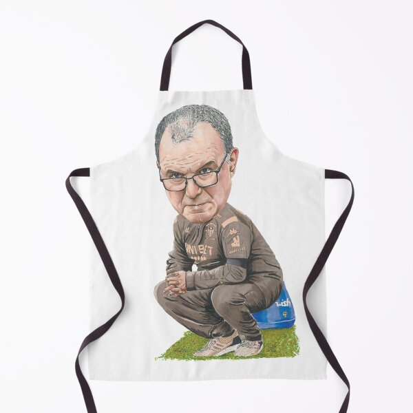 Item preview, Marcelo Bielsa - Leeds United designed and sold by Paul Aitch Art.