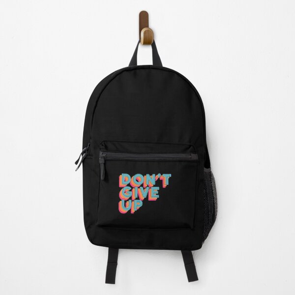 Item preview, Don't Give Up Retro Typography Motivational Quote Slogan designed and sold by sillyquestions.