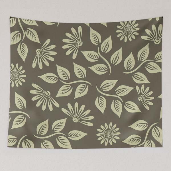 Item preview, Floral pattern designed and sold by odrito.