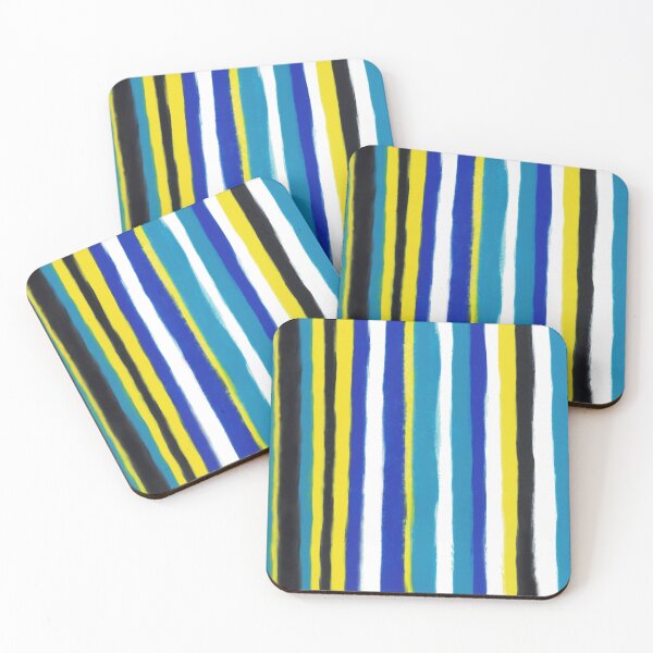 Item preview, Color composition D - stripes in acrylic designed and sold by Psychopeeet.