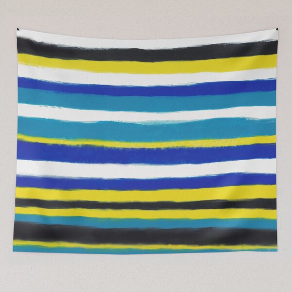 Item preview, Color composition D - stripes in acrylic designed and sold by Psychopeeet.