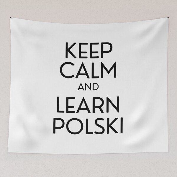 Item preview, Keep calm and learn Polish polski polish designed and sold by not4fantasy.