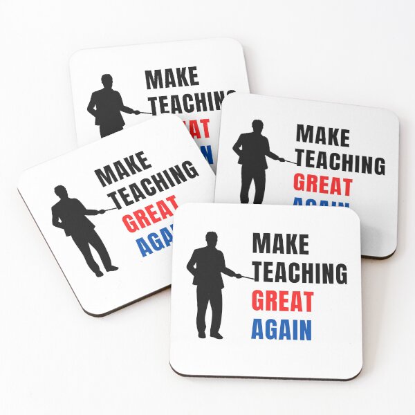 Item preview, Make Teaching Great Again designed and sold by momsnpops.