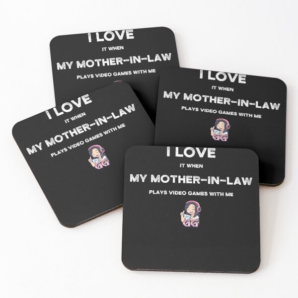 Item preview, I Love It When My MOTHER-IN-LAW Plays With Me - Gamer Gift designed and sold by yeknow.
