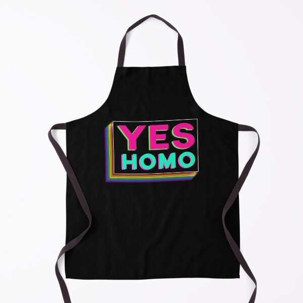 Item preview, Yes Homo No Homo Meme Gay Lgbtq Graphic Funny designed and sold by sillyquestions.