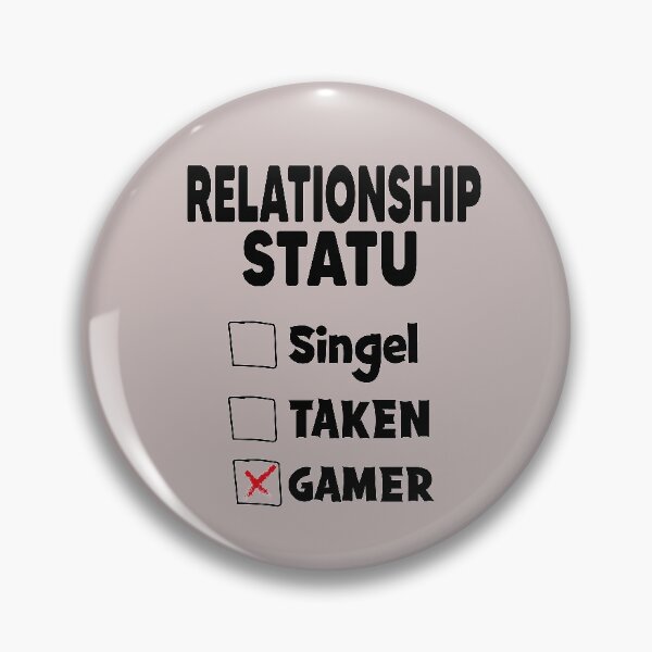 Item preview, Relationship Status Gamer designed and sold by Heddar Badreddine.