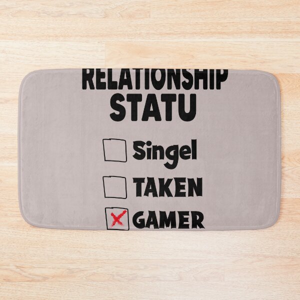 Item preview, Relationship Status Gamer designed and sold by Heddar Badreddine.