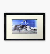Sleeping Cat Framed Print
