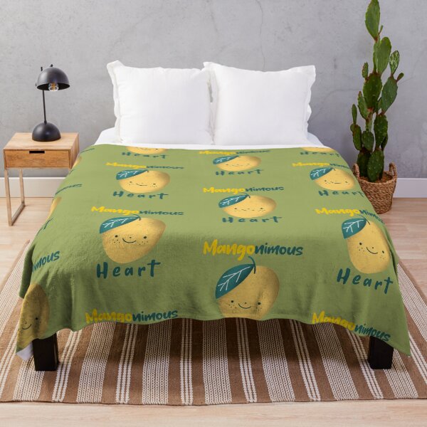 Item preview, Big Heart Mango Pun designed and sold by Life Is Beautiful.