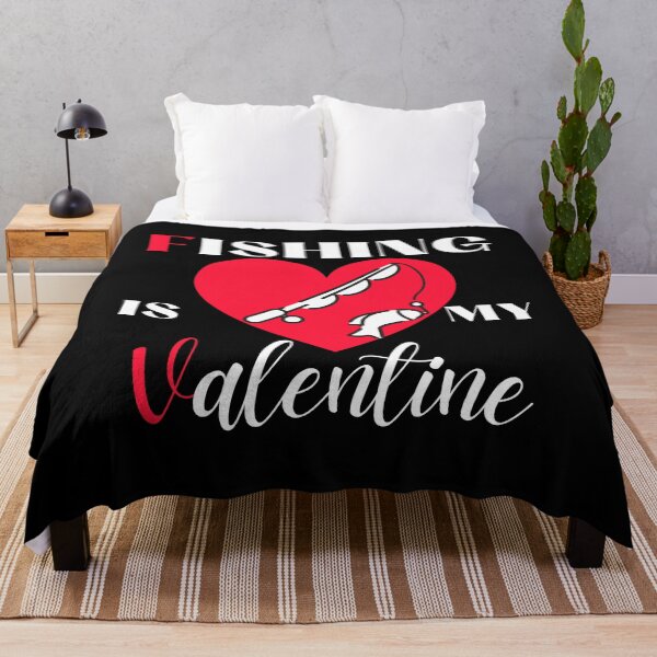 Item preview, Fishing Is My Valentine designed and sold by Vibing-Right.