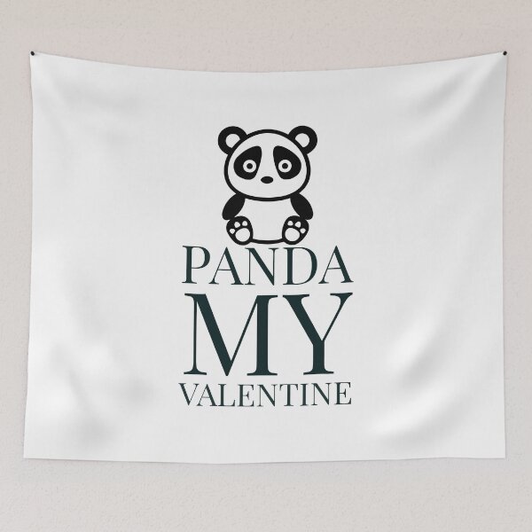 Item preview, Panda my Valentine designed and sold by Store Artilia.