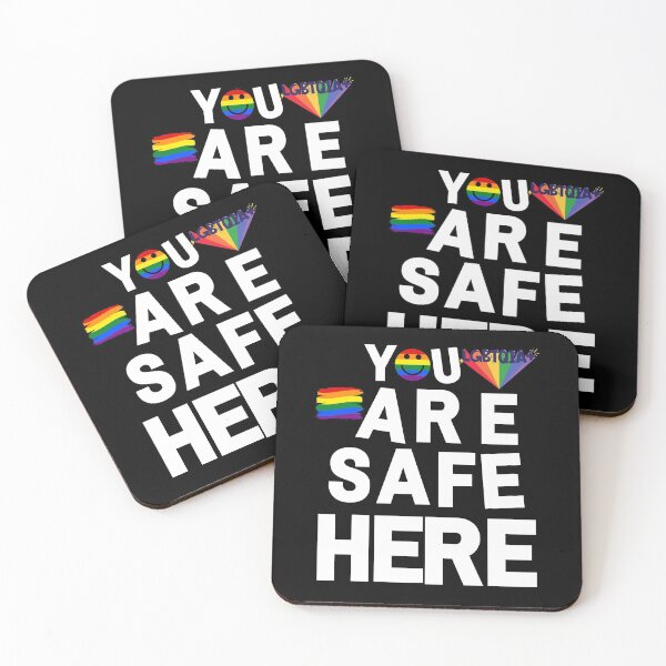 Item preview, Safe Space Lgbtq - you are safe here designed and sold by berenger04.