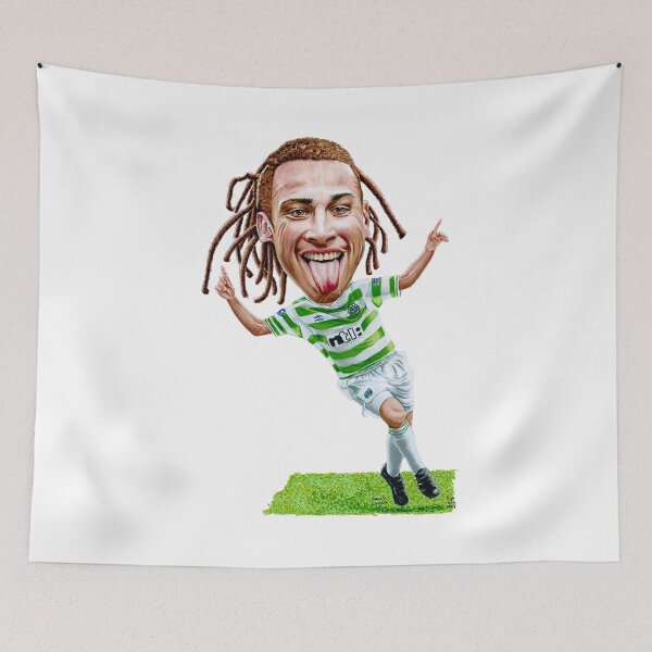 Item preview, Henrik Larsson - Celtic designed and sold by Paul Aitch Art.