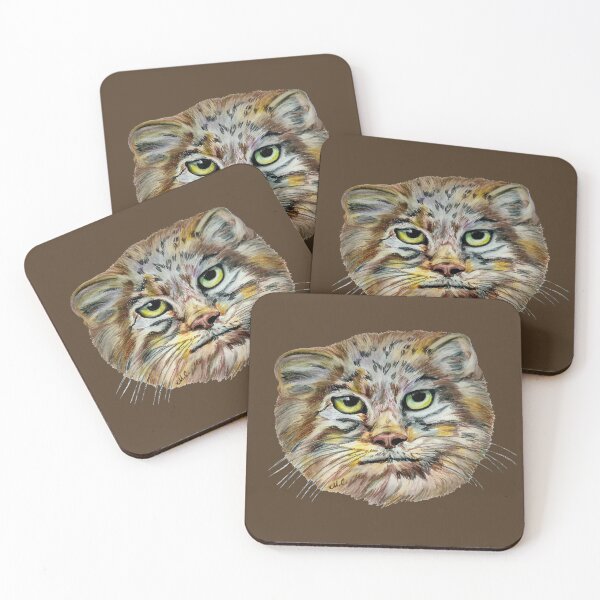 Item preview, Pallas's Cat (Otocolobus Manul) designed and sold by MariaSibireva.