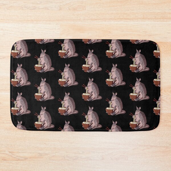 Item preview, Armadillo eats Japanese Ramen Noodles designed and sold by UpYourSelf.