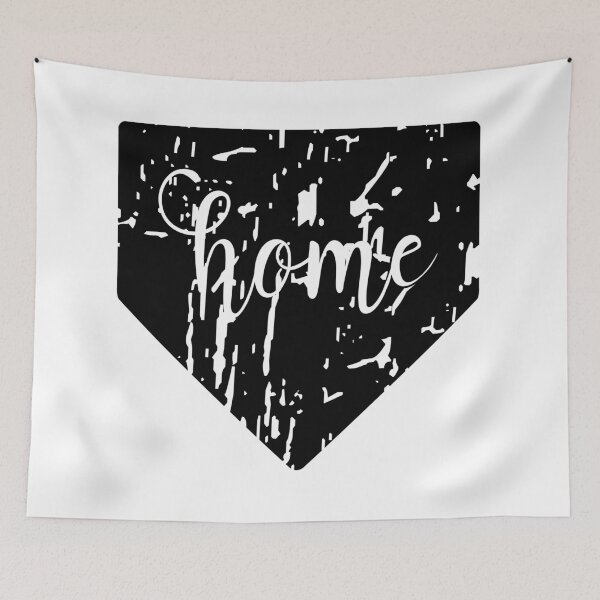 Item preview, Distressed Baseball Home Plate designed and sold by PepaAnaRB.