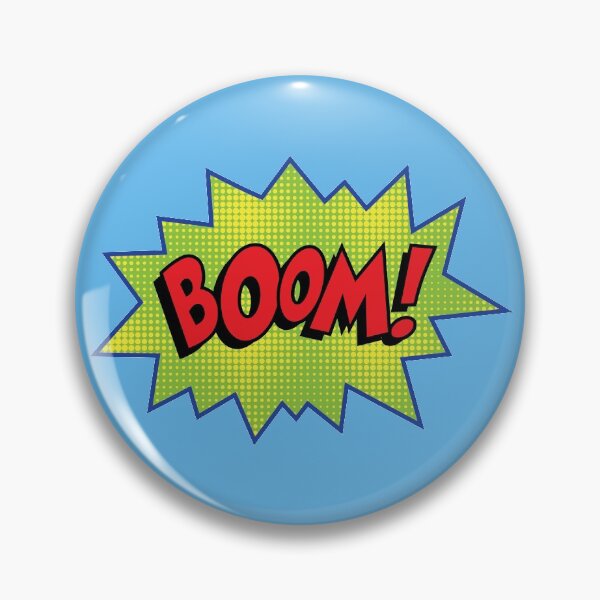 Item preview, BOOM! Comic Style Explosion - Red designed and sold by STUDIO-72.