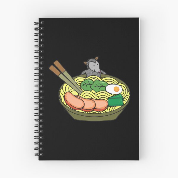 Item preview, Opossum eats Japanese Ramen Noodles designed and sold by UpYourSelf.