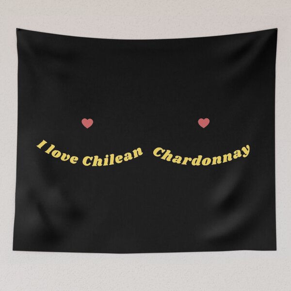 Item preview, I love Chilean chardonnay boobs, Belinda Blinked designed and sold by SelfrontStudios.