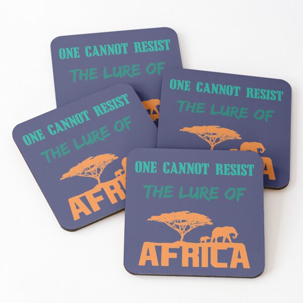 Item preview, One cannot resist the lure of Africa, Awesome gift for African Culture lovers!  designed and sold by abdelhak2005.