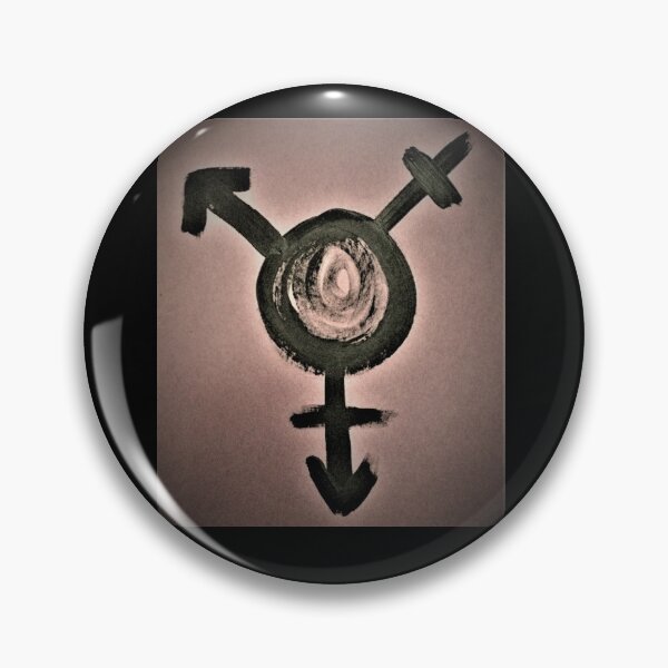 Item preview, Non-binary Symbol Painting designed and sold by NotWorkingPhD.