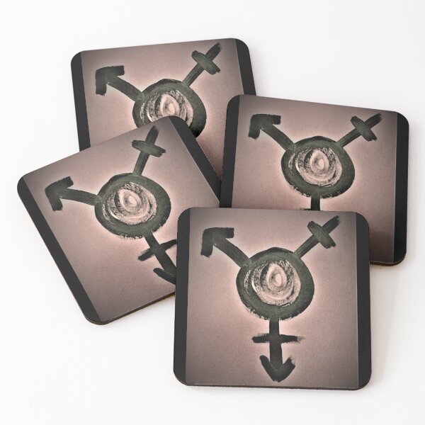 Item preview, Non-binary Symbol Painting designed and sold by NotWorkingPhD.