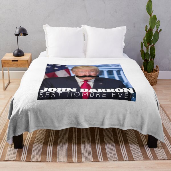 Item preview, JOHN BARRON "Best Hombre Ever" President Donald Trump Pseudonym John Baron Joke designed and sold by Decamegashop.