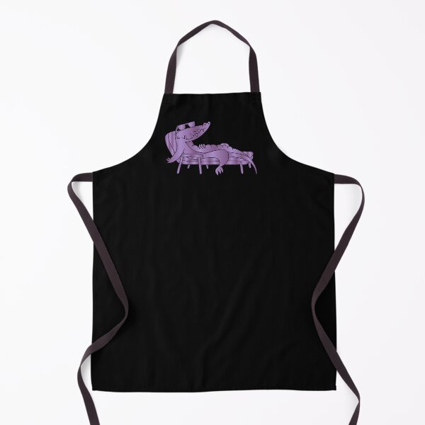 Item preview, Crocodile Sunning Design purple designed and sold by Paula Helit.