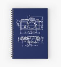 Vintage Fotografie: Nikon Blueprint Spiralblock