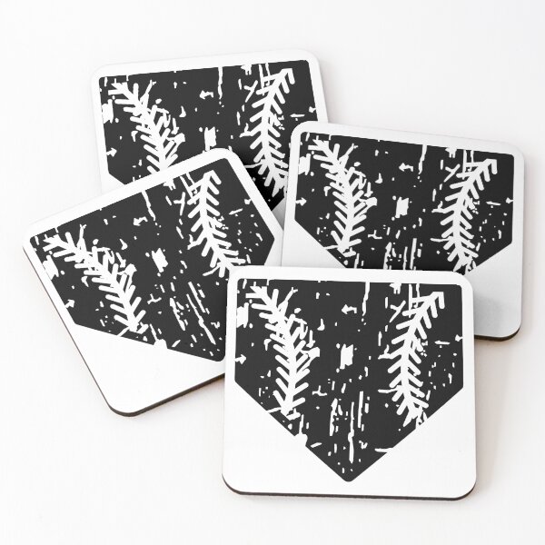 Item preview, Distressed Baseball Home Plate with Stitches designed and sold by PepaAnaRB.