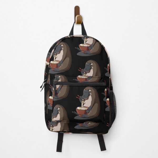Item preview, Platypus eats Japanese Ramen Noodles designed and sold by UpYourSelf.