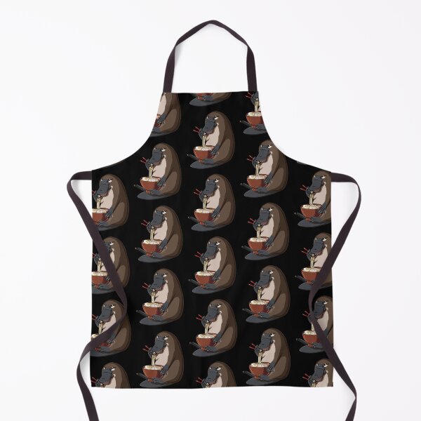 Item preview, Platypus eats Japanese Ramen Noodles designed and sold by UpYourSelf.