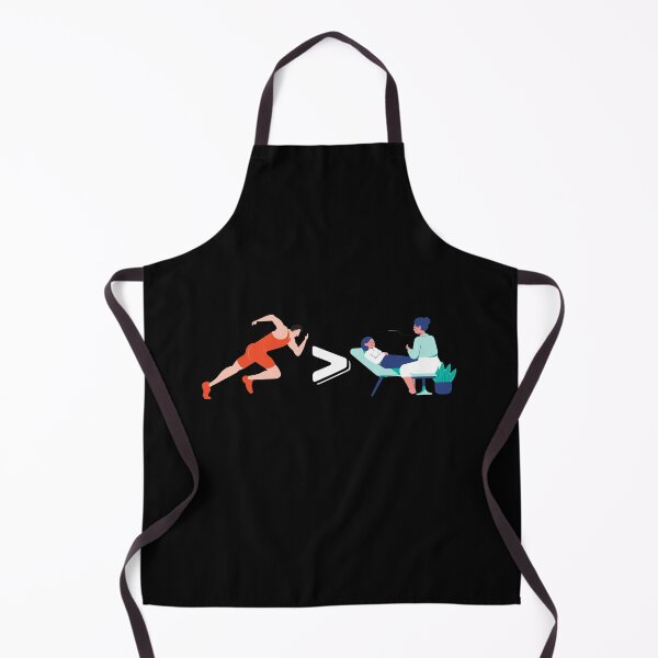 Item preview, Running Is Cheaper Than Therapy Quote designed and sold by AritraSur.
