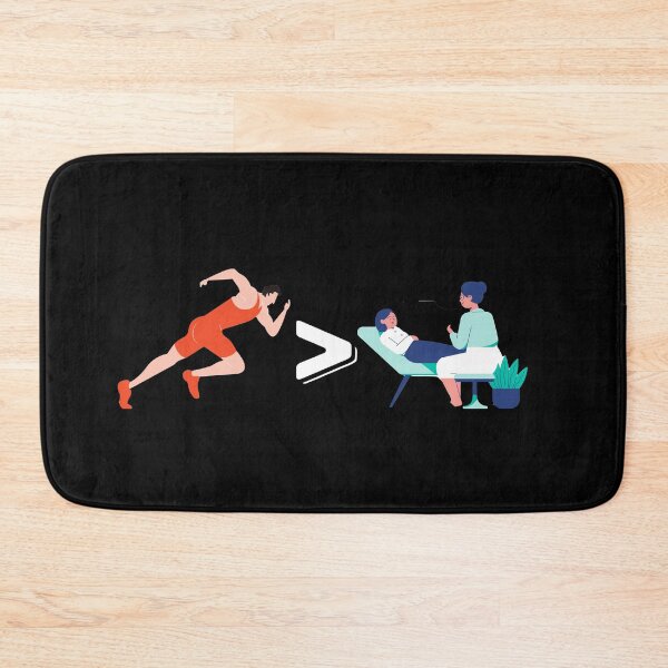 Item preview, Running Is Cheaper Than Therapy Quote designed and sold by AritraSur.