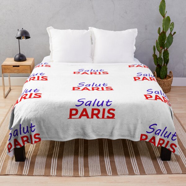 Item preview, Salut Paris Slogan in French designed and sold by Tanja Dianova.
