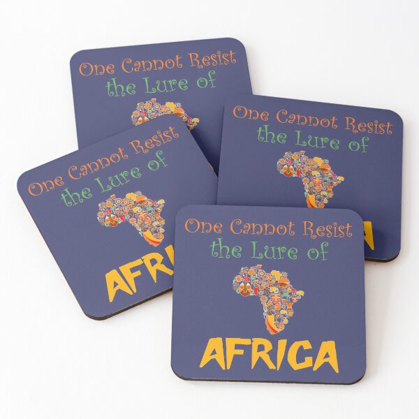 Item preview, One cannot resist the lure of Africa, Awesome gift for African Culture lovers!  designed and sold by abdelhak2005.