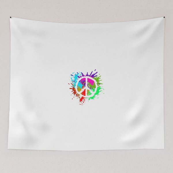Item preview, Peace logo abstract color profile design designed and sold by Peace-of-mind.