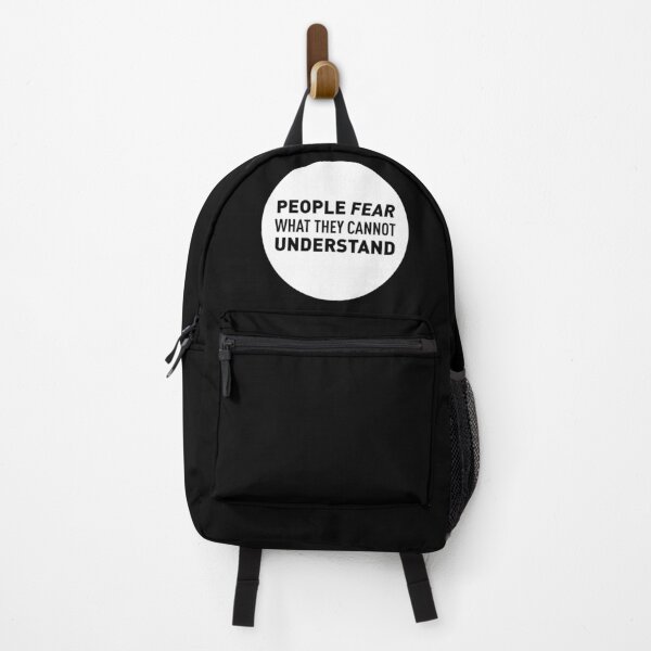 off white firetape backpack