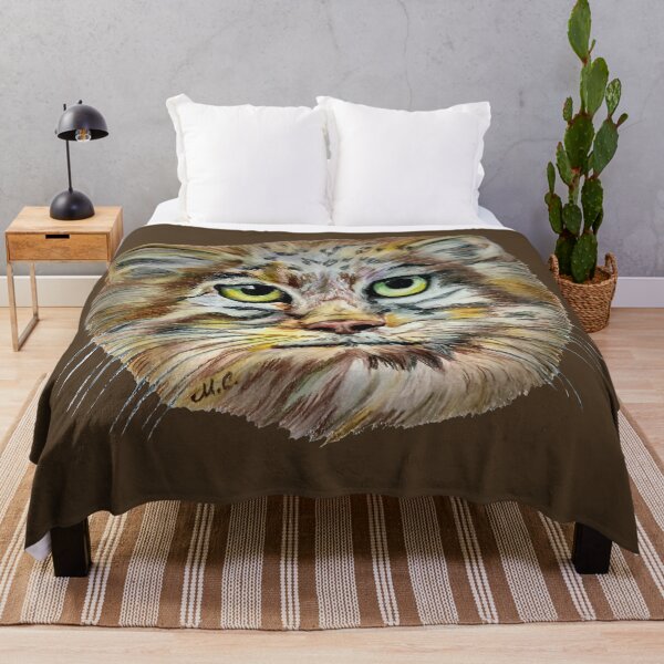 Item preview, Pallas's Cat (Otocolobus Manul) designed and sold by MariaSibireva.