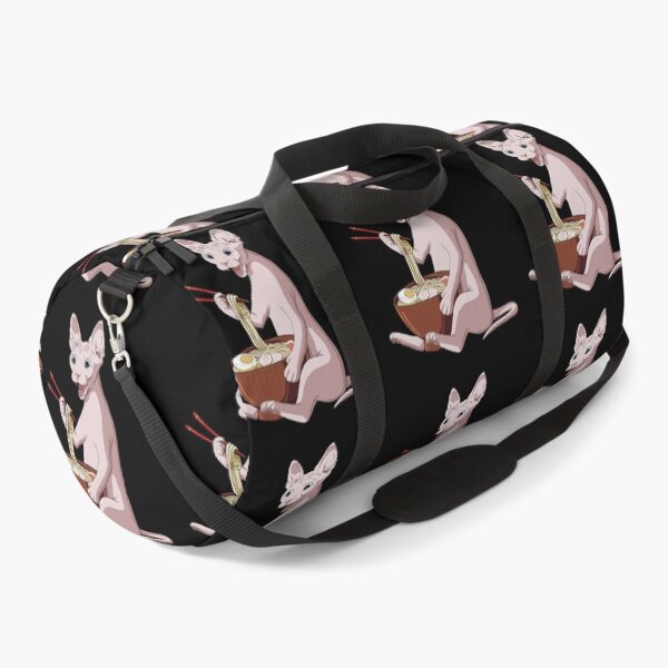 Item preview, Sphynx Cat eats Japanese Ramen Noodles designed and sold by UpYourSelf.