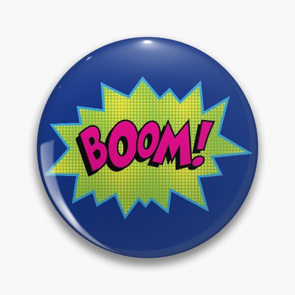 Item preview, BOOM! Comic Style Explosion - Pink designed and sold by STUDIO-72.