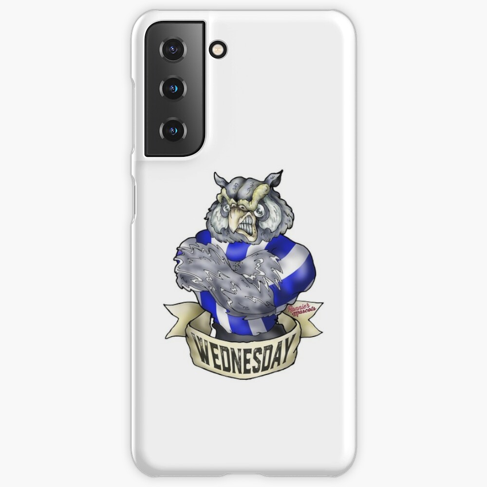 Sheffield Wednesday Owl Mascot Case Skin For Samsung Galaxy By Ronniesmascots Redbubble