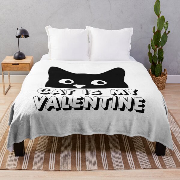 Item preview, My cat is my valentine designed and sold by bhaktishendkar.