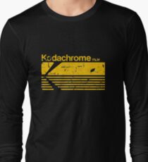 Vintage Photography: Kodak Kodachrome - Yellow Long Sleeve T-Shirt