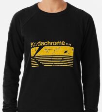 Vintage Photography: Kodak Kodachrome - Yellow Leichter Pullover