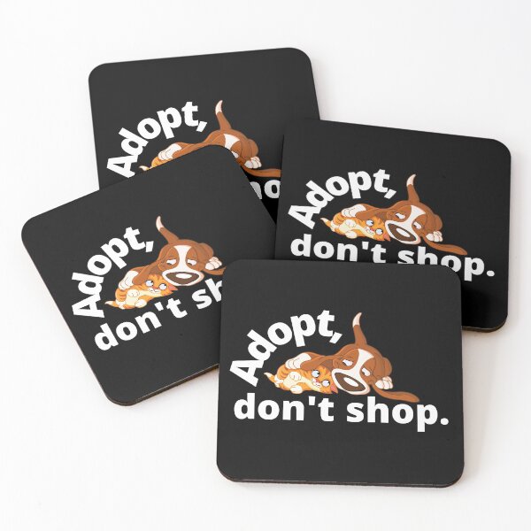 Item preview, Adopt don't shop designed and sold by libbergina.