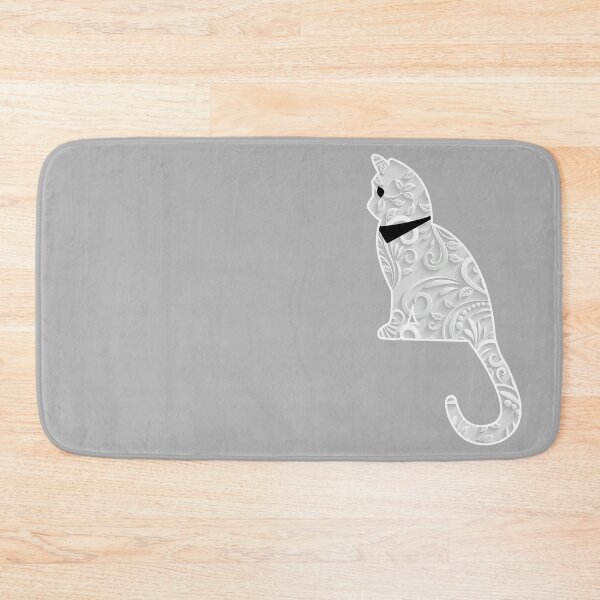 Item preview, Floral Cat in Flowers Popoki 1004 designed and sold by VinBasis.