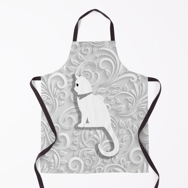 Item preview, Floral Cat in Flowers Popoki 1004 designed and sold by VinBasis.
