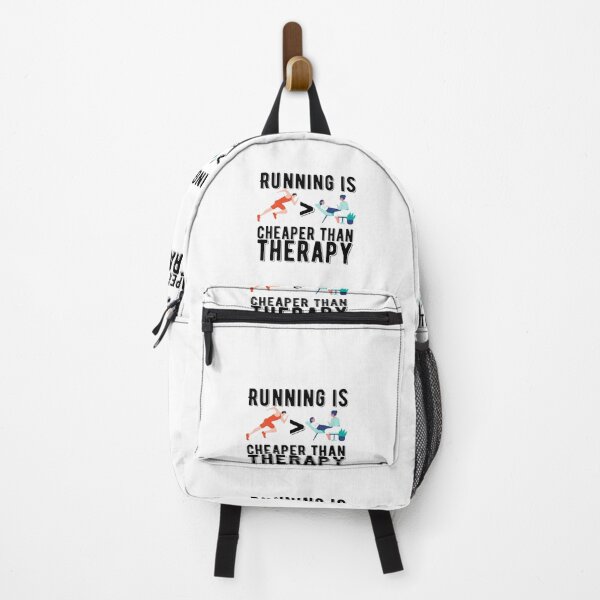 Item preview, Running Is Cheaper Than Therapy Quote designed and sold by AritraSur.